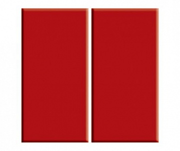 Плитка фарфоровая глазурированная Serapool 12x24,5 см, красная
