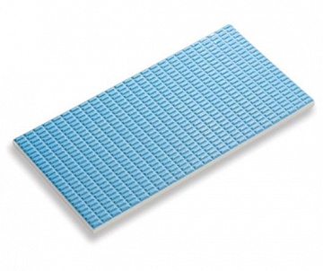 Плитка фарфоровая противоскользящая Serapool Potikare голубая 12х24,5 см