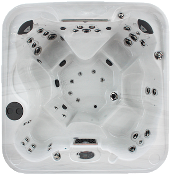 СПА бассейн Coast Spas Radiance Curve LS 73 (55+18) форс., 2346 * 2335 * 1190 мм
