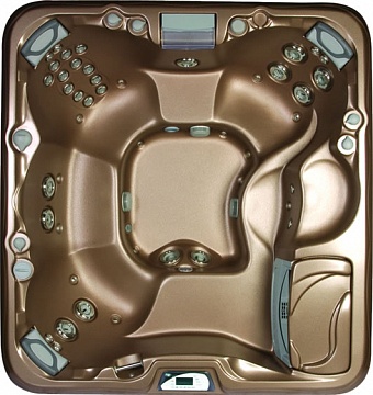 СПА бассейн Sundance Spas 880 серия Majesta, 206х219х96см цвет чаши целестин, цвет корпуса тик